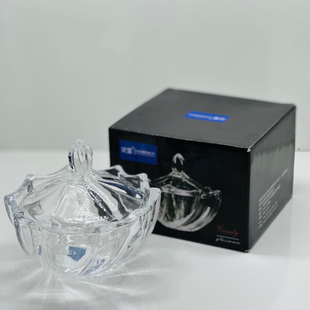 Avani Product Glass Candy Box