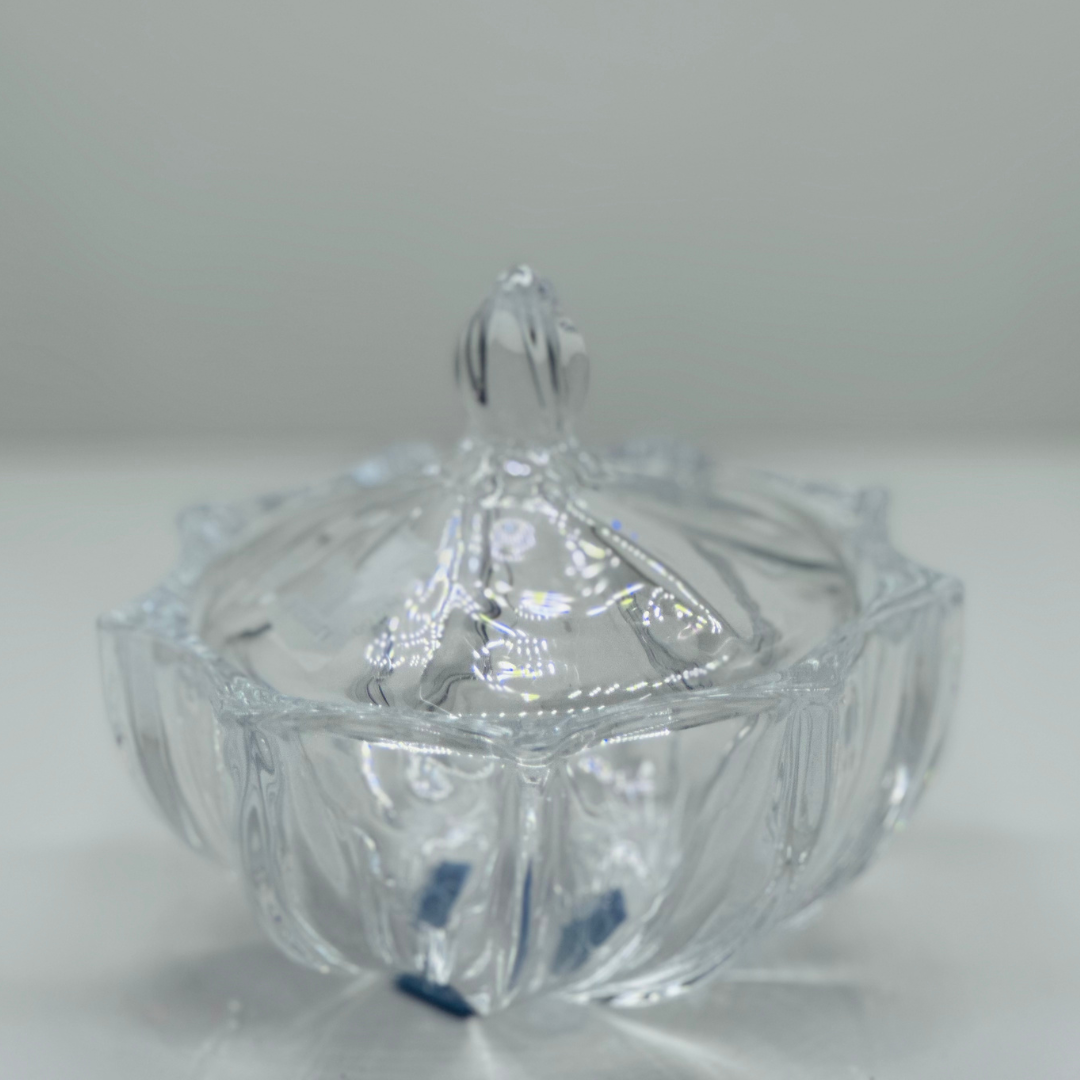 Avani Product Glass Candy Box